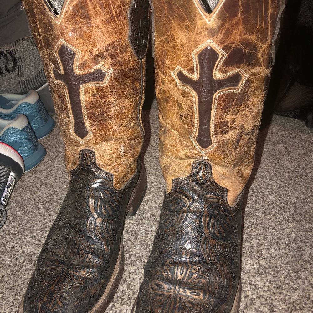 Ferrini Cross Cowgirl Boots